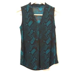 ▪︎Snakeskin print blouse▪︎